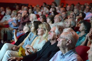Screening at Monona Terrace in Madison, Wisconsin, of the PBS 