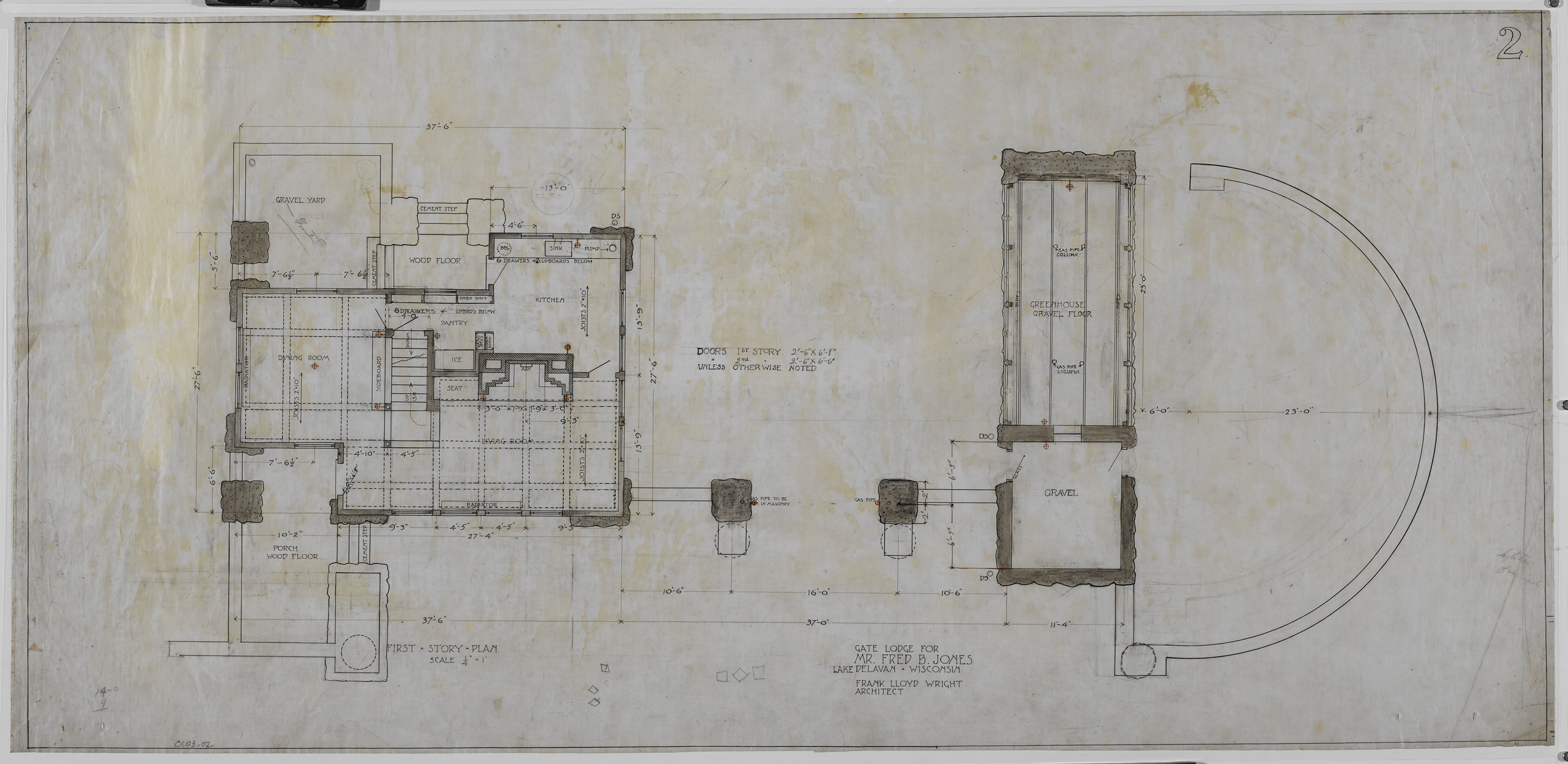 LR Gate Lodge 1st floor, Greenhouse, Curved Wall.jpg