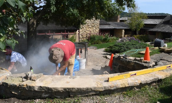 Taliesin Tea Circle Rebuild 005.jpg