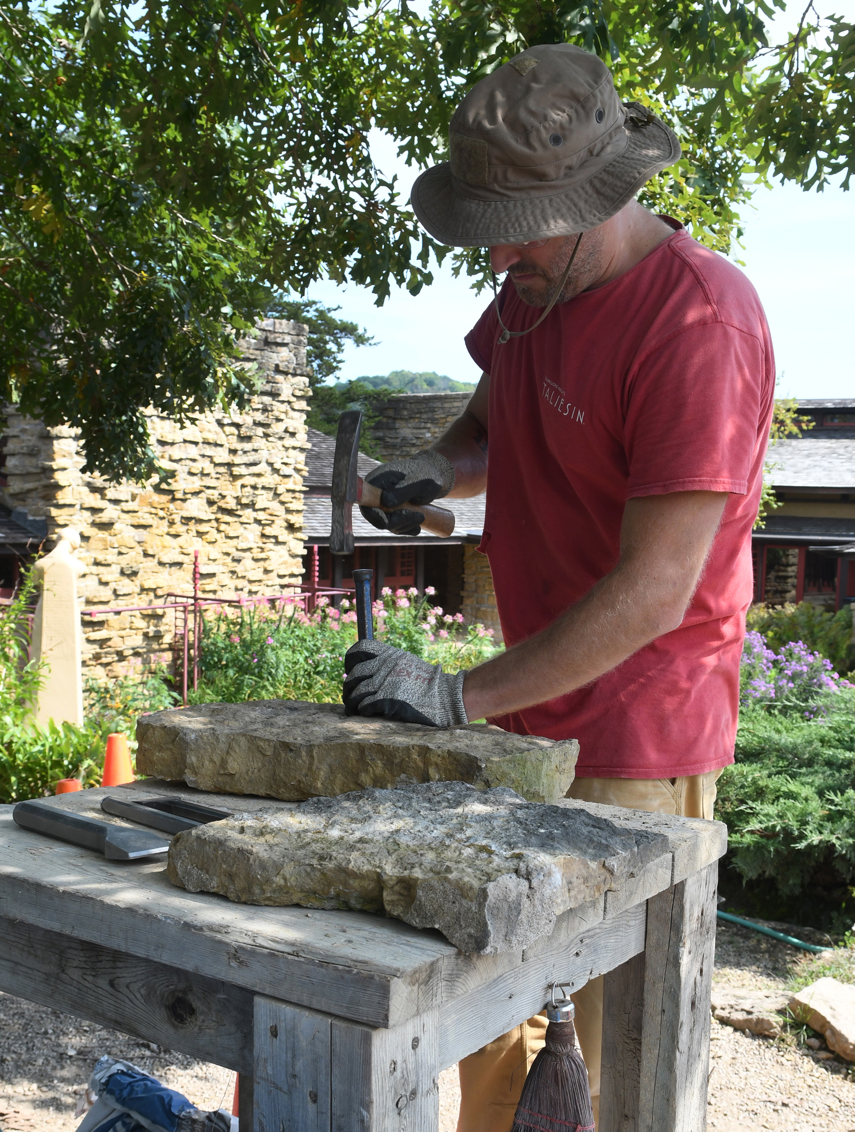 Taliesin Tea Circle Rebuild 007.jpg